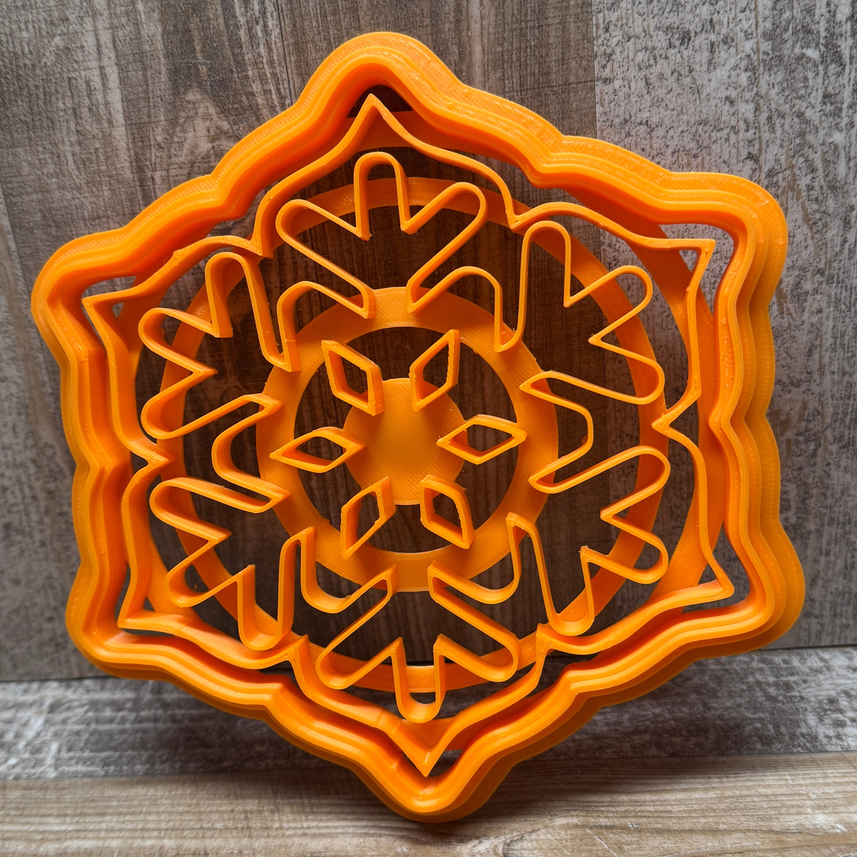 Schneeflocken Konturenausstecher verschiedene Designs