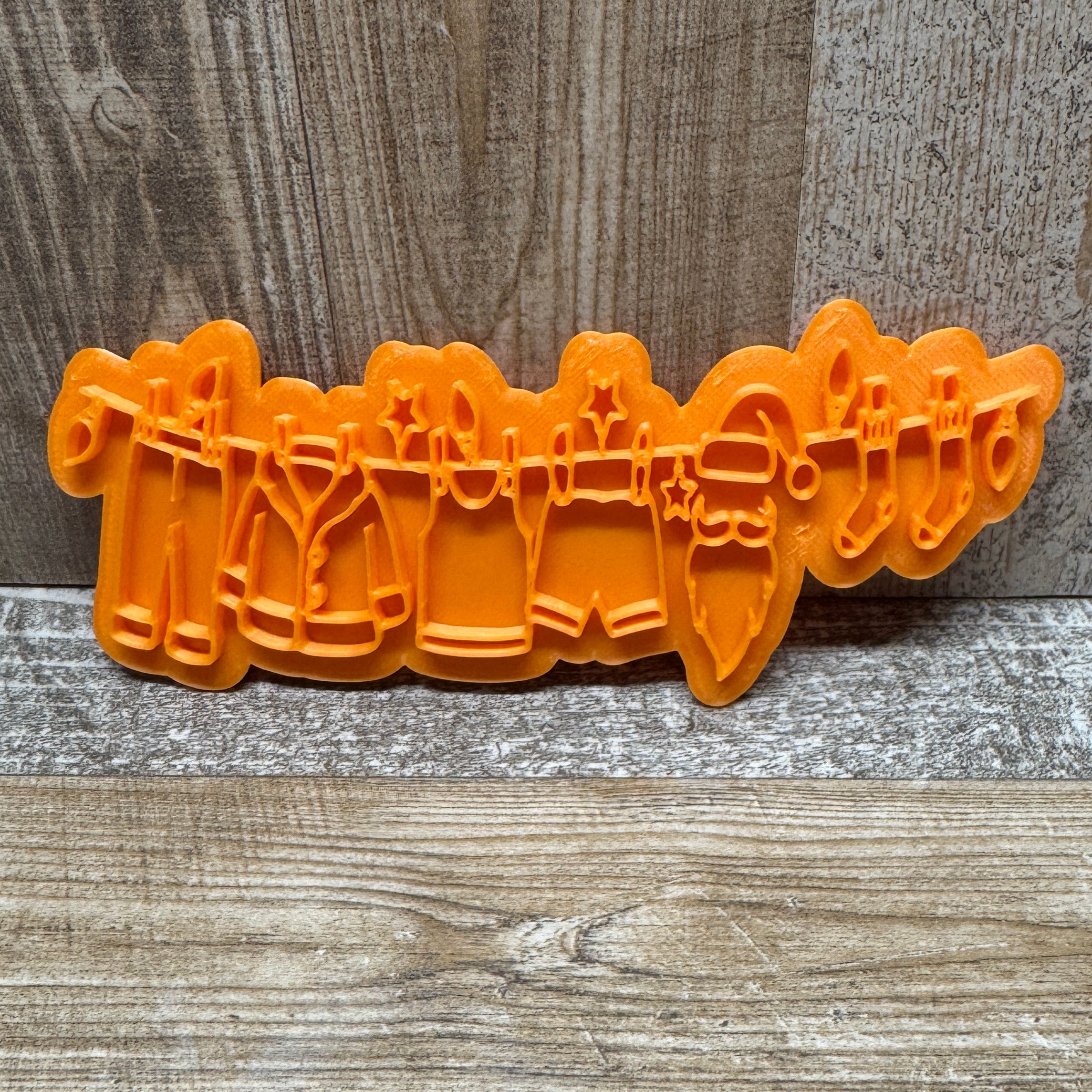 Weihnachts-Girlande Wäscheleine | verschiedene Designs