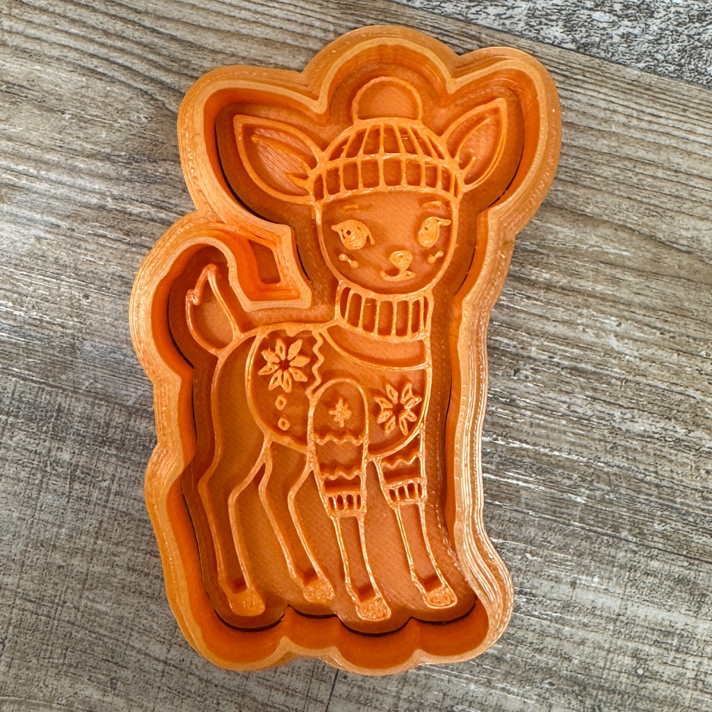 Geschenkanhänger / Baumanhänger | verschiedene niedliche Tierchen | inkl. Konturenausstecher