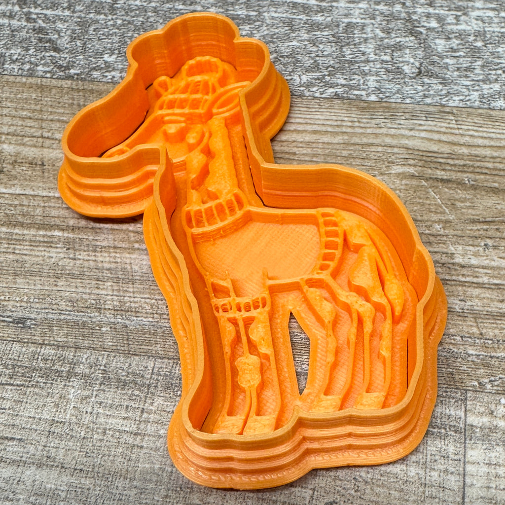 Geschenkanhänger / Baumanhänger | verschiedene niedliche Tierchen | inkl. Konturenausstecher