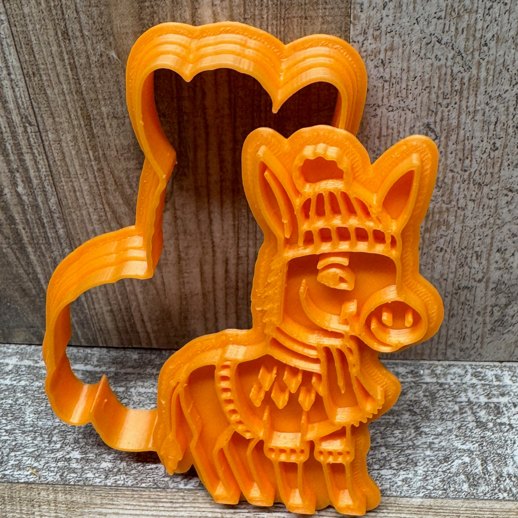 Geschenkanhänger / Baumanhänger | verschiedene niedliche Tierchen | inkl. Konturenausstecher