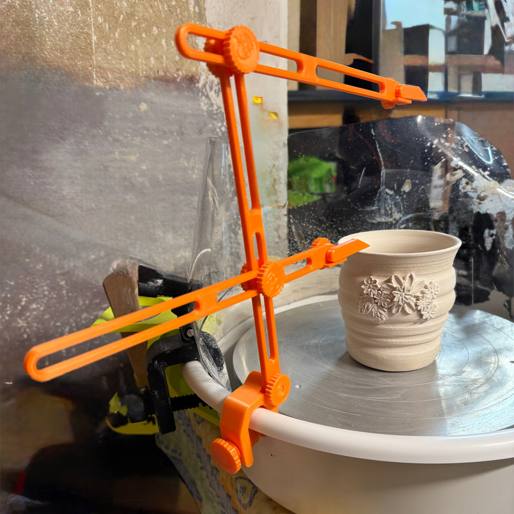 Individuell verstellbares Höhenmaß / Stichmaß | Drehscheiben-Tool