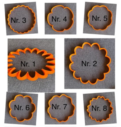 Blumen Konturenausstecher