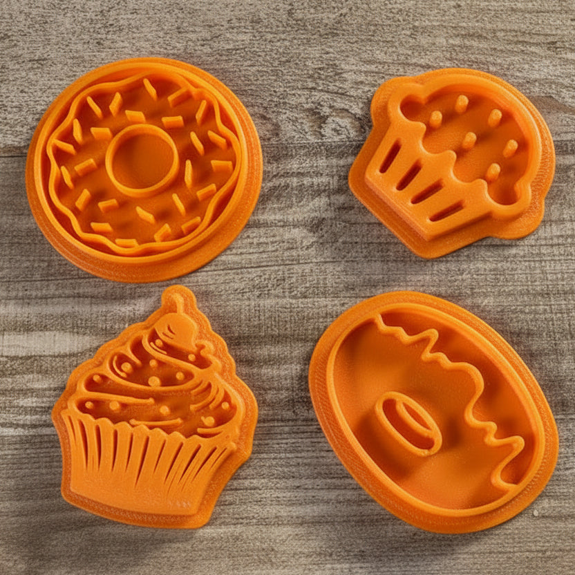 Cupcake Muffin Donut | Set