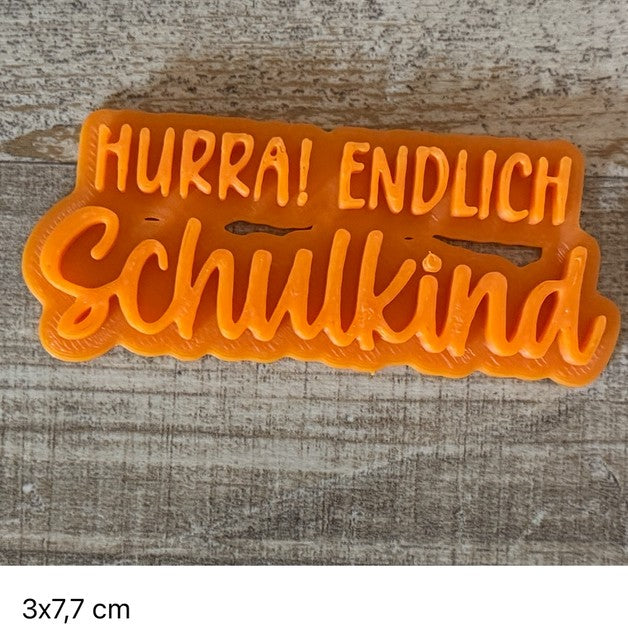 Einschulung | Set mit 11 Stempeln