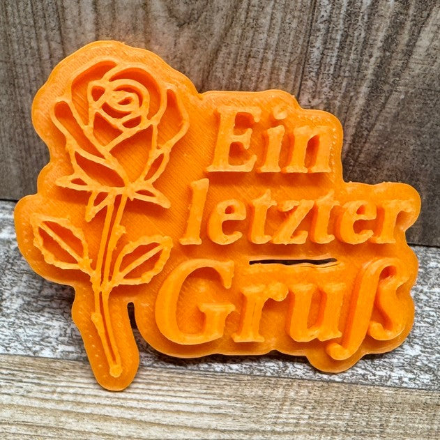 Trauer Spruch Grabschmuck | Set oder einzeln