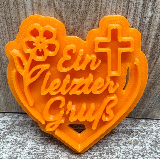 Trauer Spruch Grabschmuck | Set oder einzeln