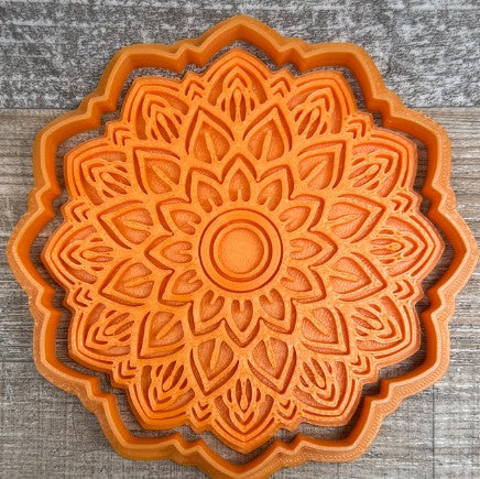 Mandala Melisse inkl. Konturenausstecher