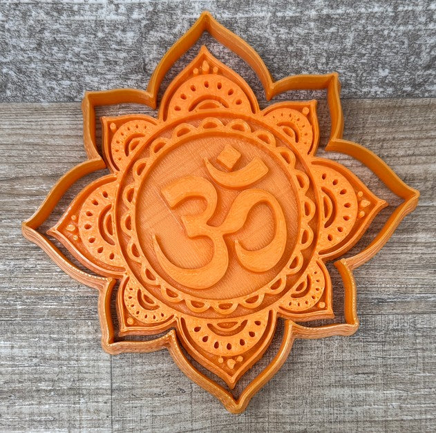 Mandala Om inkl. Konturenausstecher