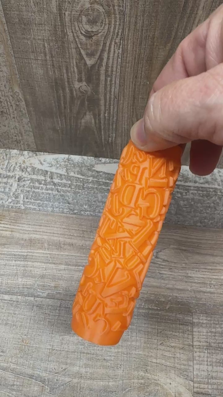 Textur-Roller | Buchstaben-Salat